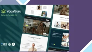 YogaGuru - Yoga Teacher and Studio Elementor Template Kits