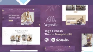 Yogastic - Yoga and Fitness Elementor Template Kit