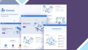 Yomost - Business Services Elementor Template Kit