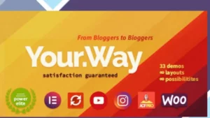 YourWay - Multi-Concept Blog WordPress Theme