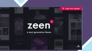Zeen Next Generation Magazine Theme