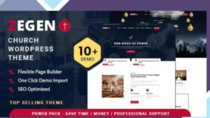 Zegen - Church WordPress Theme