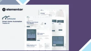 Zehouse - Smarthome Automation Elementor Template Kit