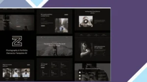 Zenin - Photography and Portfolio Elementor Template Kit