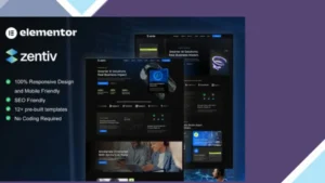 Zentiv - AI Services and Digital Company Elementor Kit