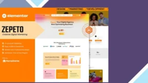 Zepeto - Creative Digital Marketing Elementor Template Kit