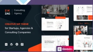 ZikZag - Consulting Agency WordPress Theme