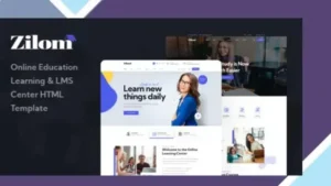Zilom - Online Education Learning Theme