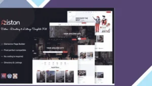 Ziston - Directory and Listings Elementor Template Kit