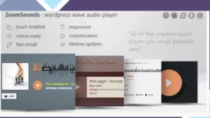 ZoomSounds - WordPress Wave Audio Player with Playlist
