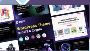Zuzu - NFT and Crypto WordPress Theme