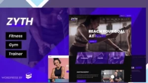 Zyth - Fitness Gym WordPress
